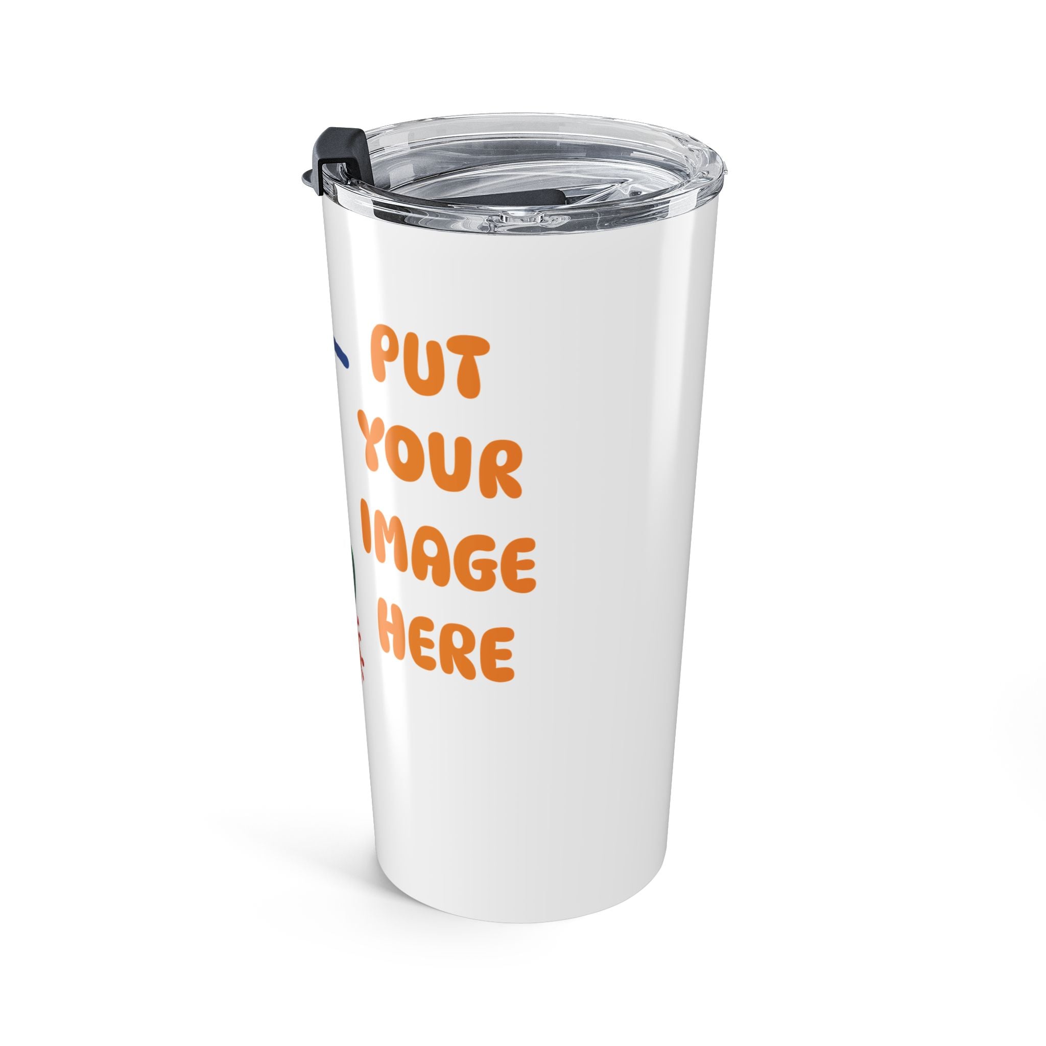 20oz Floral Customizable Tumbler – Personalized Travel Cup