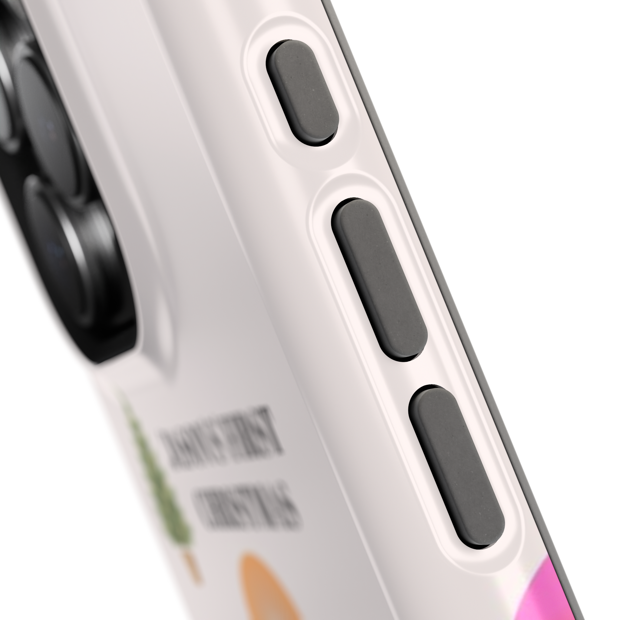 Phone Case — "Jason's First Christmas" Floral Magnetic Impact-Resistant Case