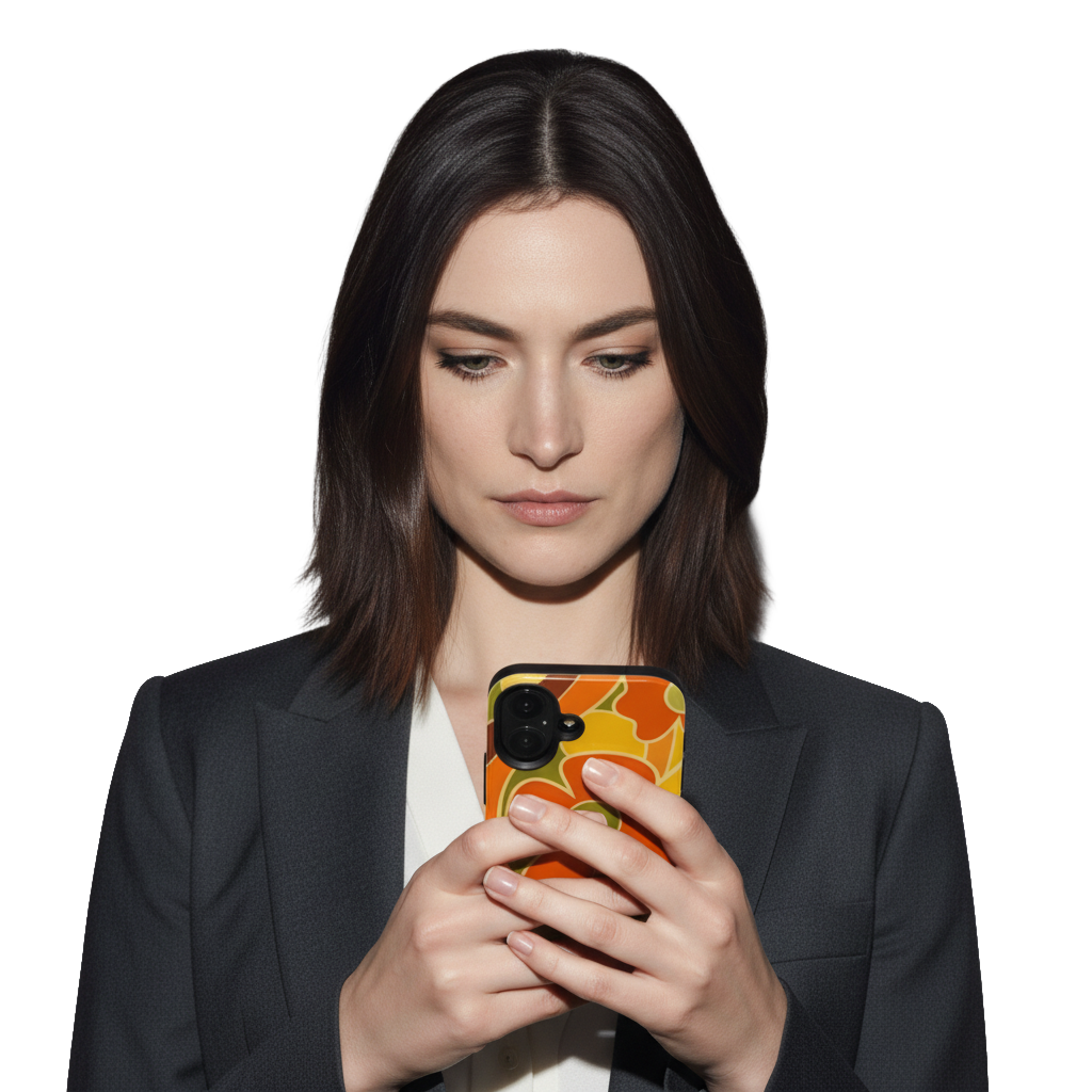 Funny Tough Phone Case — Humorous Protective Phone Cover